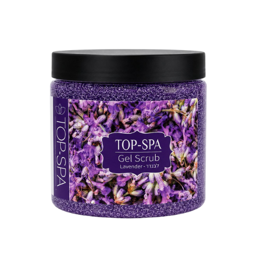 ג'ל סקראב 500 מ"ל – לוונדר – TOP SPA