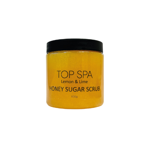 פילינג סוכר לימון ליים 500 מ"ל – TOP SPA