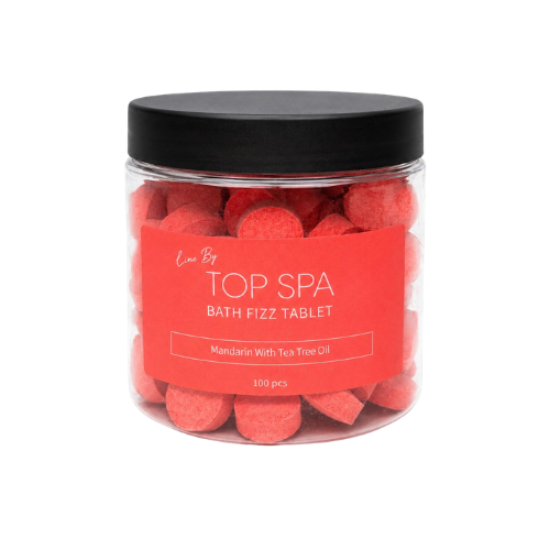 פצצת אמבטיה 100 יח' – מנדרינה – TOP SPA