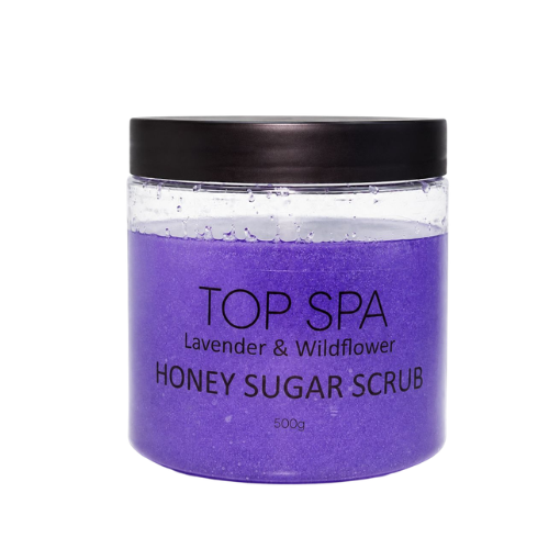 פילינג סוכר לוונדר 500 מ"ל – TOP SPA