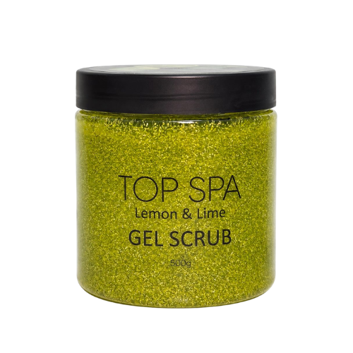 ג'ל סקראב 500 מ"ל לימון ליים – TOP SPA